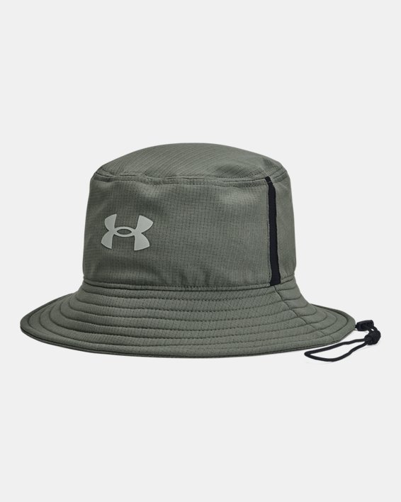 Men's UA Iso-Chill ArmourVent™ Bucket Hat, Green, pdpMainDesktop image number 0